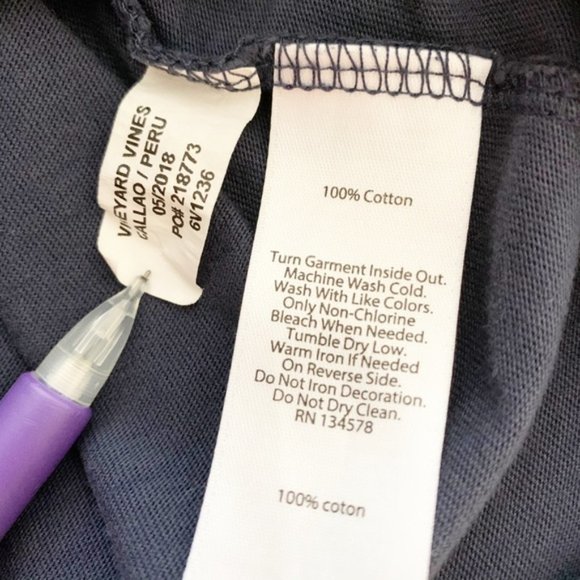 Vineyard Vines Happy Hanukkah Blue Whale T-shirt - Picture 7 of 9